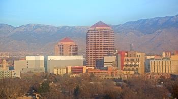 Weather camera view of KOB-TV.