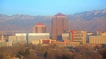 Weather camera view of KOB-TV.