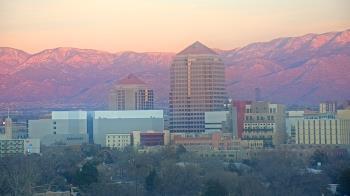 Weather camera view of KOB-TV.