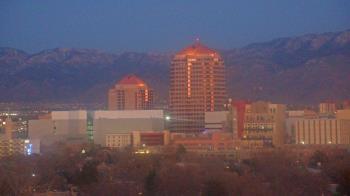 Weather camera view of KOB-TV.