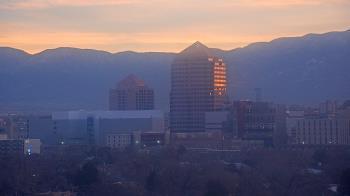 Weather camera view of KOB-TV.