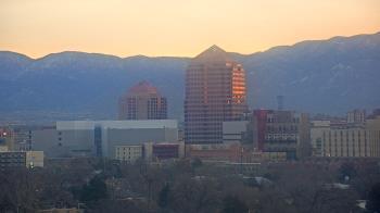 Weather camera view of KOB-TV.