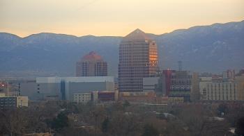 Weather camera view of KOB-TV.