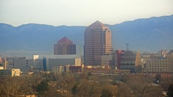 Weather camera view of KOB-TV.