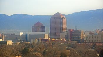 Weather camera view of KOB-TV.