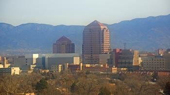 Weather camera view of KOB-TV.