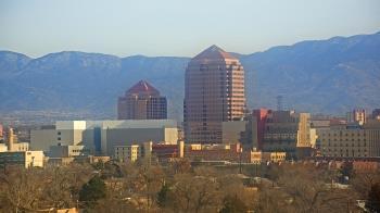 Weather camera view of KOB-TV.