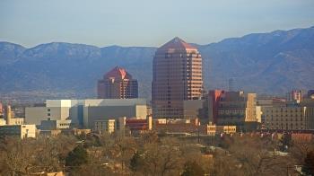 Weather camera view of KOB-TV.