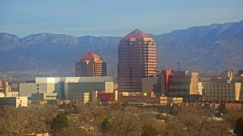 Weather camera view of KOB-TV.