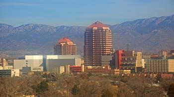 Weather camera view of KOB-TV.