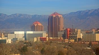 Weather camera view of KOB-TV.