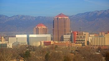 Weather camera view of KOB-TV.