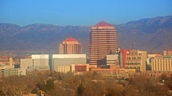 Weather camera view of KOB-TV.