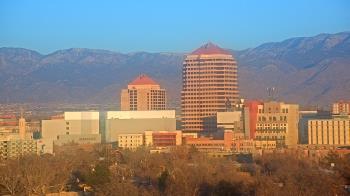 Weather camera view of KOB-TV.