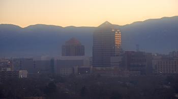 Weather camera view of KOB-TV.