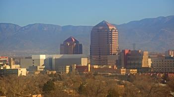 Weather camera view of KOB-TV.