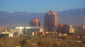 Weather camera view of KOB-TV.