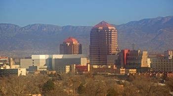 Weather camera view of KOB-TV.