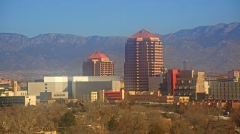 Weather camera view of KOB-TV.