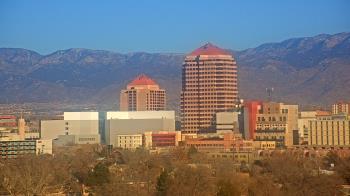 Weather camera view of KOB-TV.