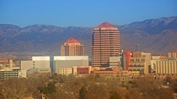 Weather camera view of KOB-TV.