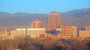 Weather camera view of KOB-TV.