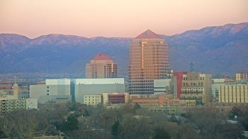 Weather camera view of KOB-TV.