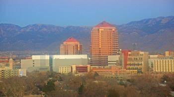 Weather camera view of KOB-TV.