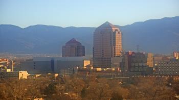 Weather camera view of KOB-TV.