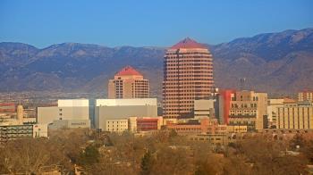 Weather camera view of KOB-TV.