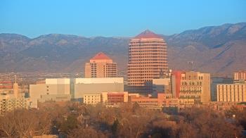 Weather camera view of KOB-TV.