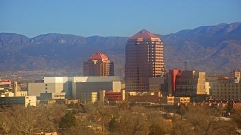 Weather camera view of KOB-TV.