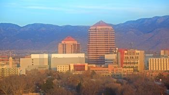 Weather camera view of KOB-TV.