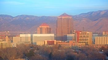 Weather camera view of KOB-TV.