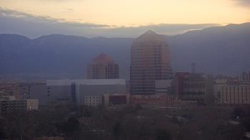 Weather camera view of KOB-TV.