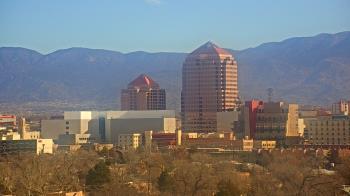 Weather camera view of KOB-TV.