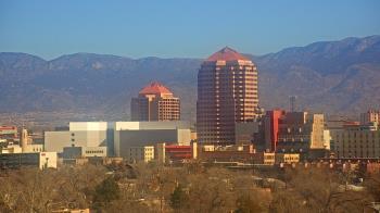 Weather camera view of KOB-TV.