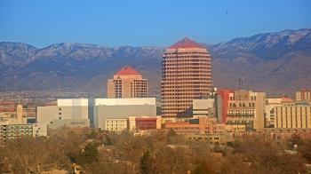 Weather camera view of KOB-TV.