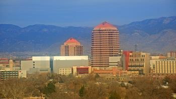 Weather camera view of KOB-TV.