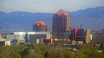 Weather camera view of KOB-TV.