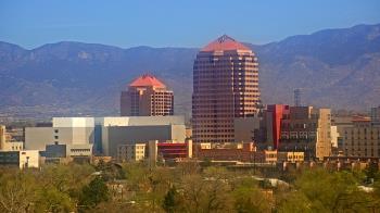 Weather camera view of KOB-TV.