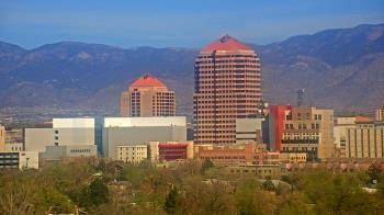 Weather camera view of KOB-TV.