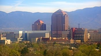 Weather camera view of KOB-TV.