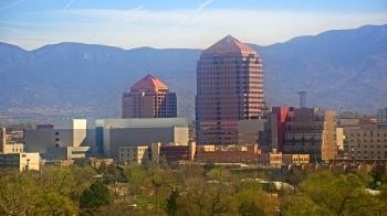 Weather camera view of KOB-TV.