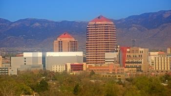 Weather camera view of KOB-TV.