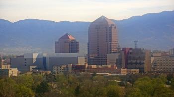 Weather camera view of KOB-TV.