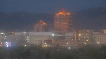 Weather camera view of KOB-TV.