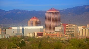 Weather camera view of KOB-TV.