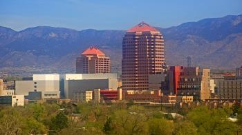 Weather camera view of KOB-TV.