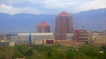 Weather camera view of KOB-TV.